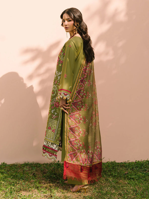 DAHLIA BY MAHNUR LUXURY LAWN STITCHED/D-8