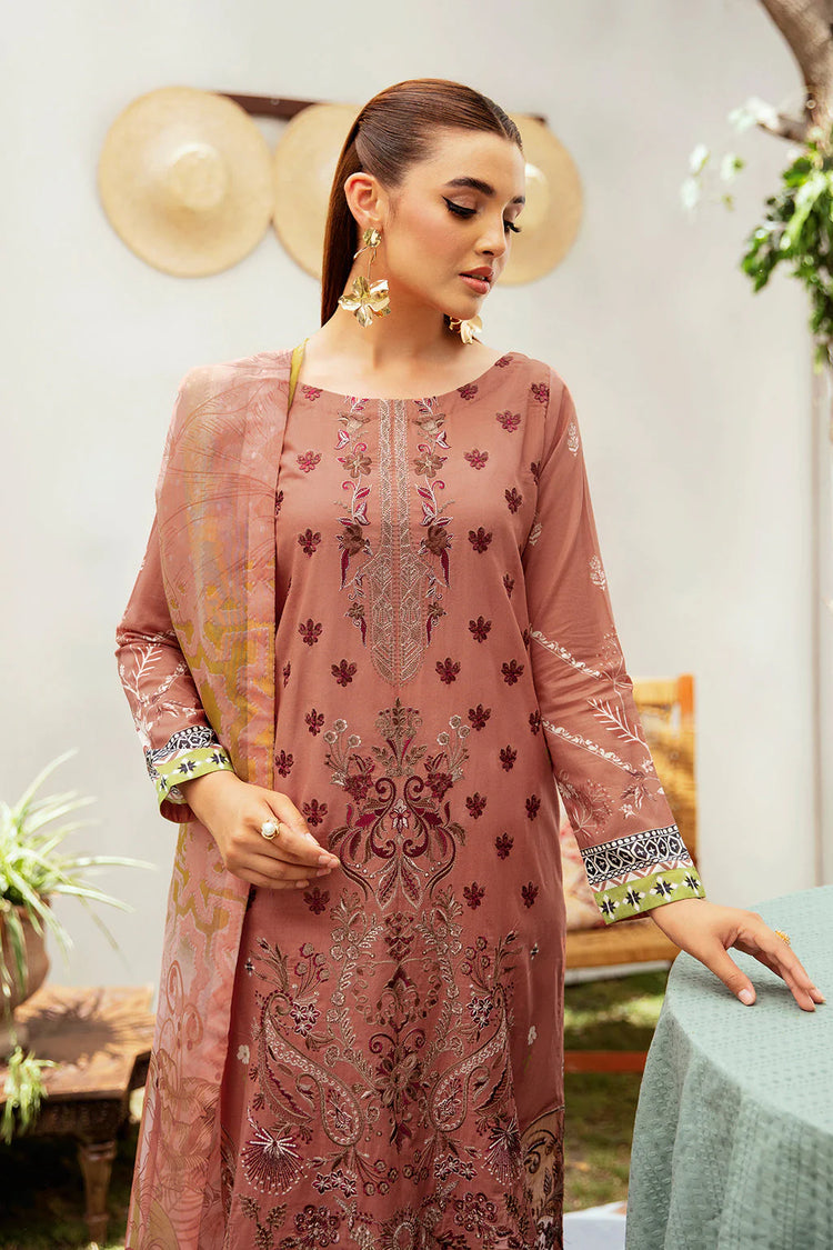 MASHAAL BY RAMSHA LUXURY LAWN-3PC | L-1212