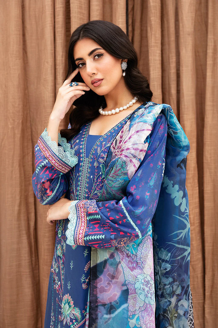 MASHAAL BY RAMSHA LUXURY LAWN-3PC | L-1112