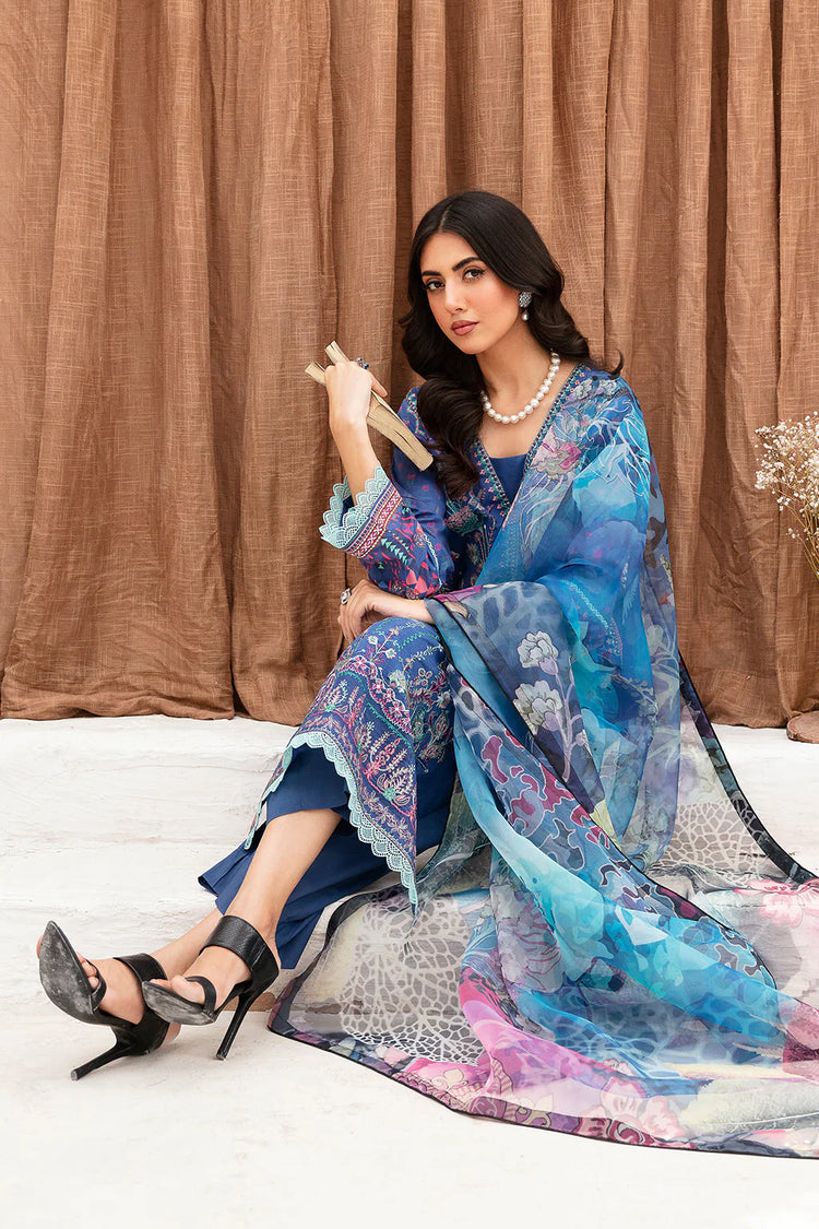 MASHAAL BY RAMSHA LUXURY LAWN-3PC | L-1112