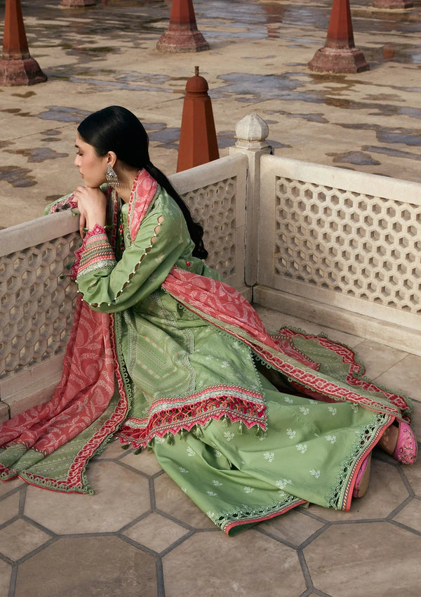 Aangan-Print Chiffon'26 By Kahf - KPS-6B GUL-BAHAR
