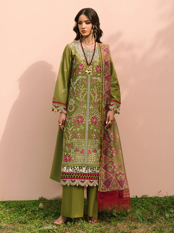 DAHLIA BY MAHNUR LUXURY LAWN STITCHED/D-8