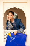 BASANT CHIKANKARI LUXURY BY FLORENT UNSTITCHED| 2026-FBC - 8B