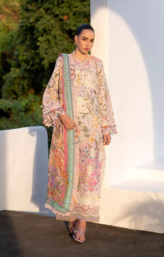 AJR Printkari 25 Lawn | Rose