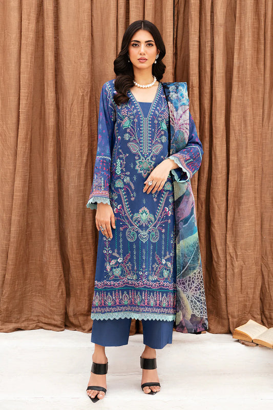 MASHAAL BY RAMSHA LUXURY LAWN-3PC | L-1112