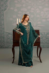 ZARDOZI SILK- EMERALD