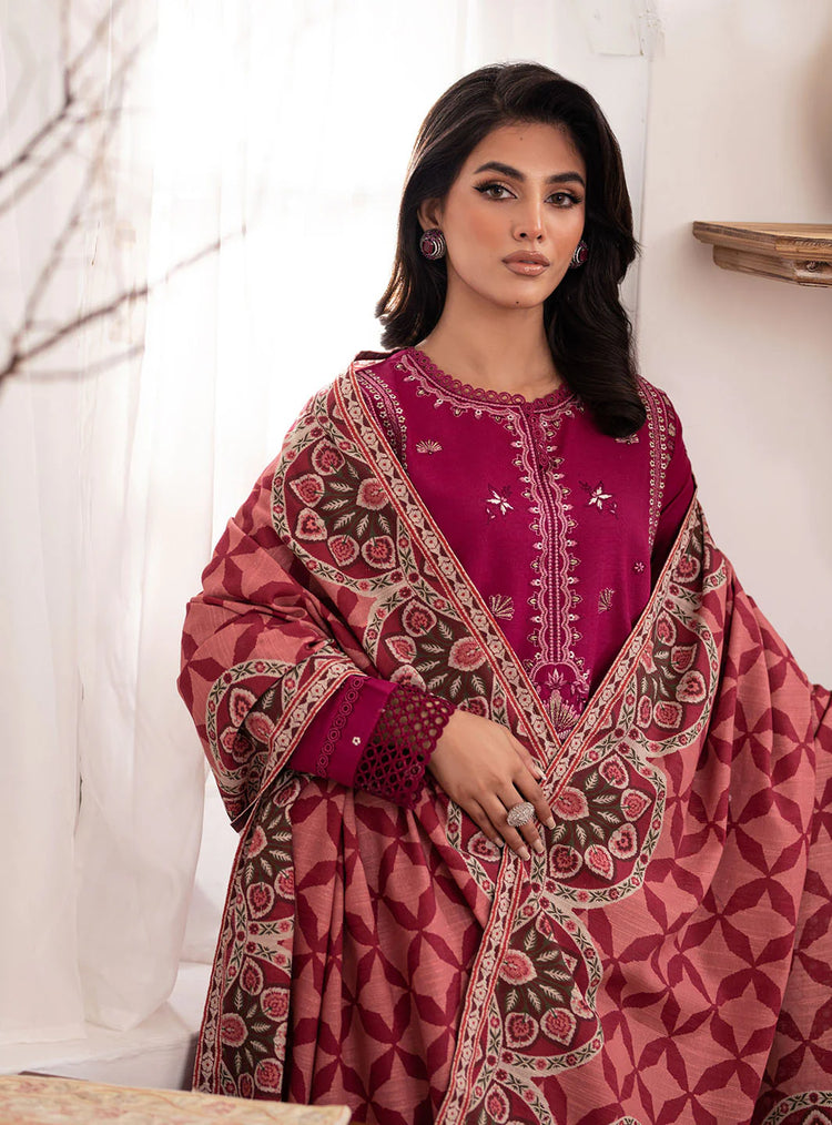 MERAKI BY ROHEENAZ FALL WINTER UN-STITCHED 3PC-YANA