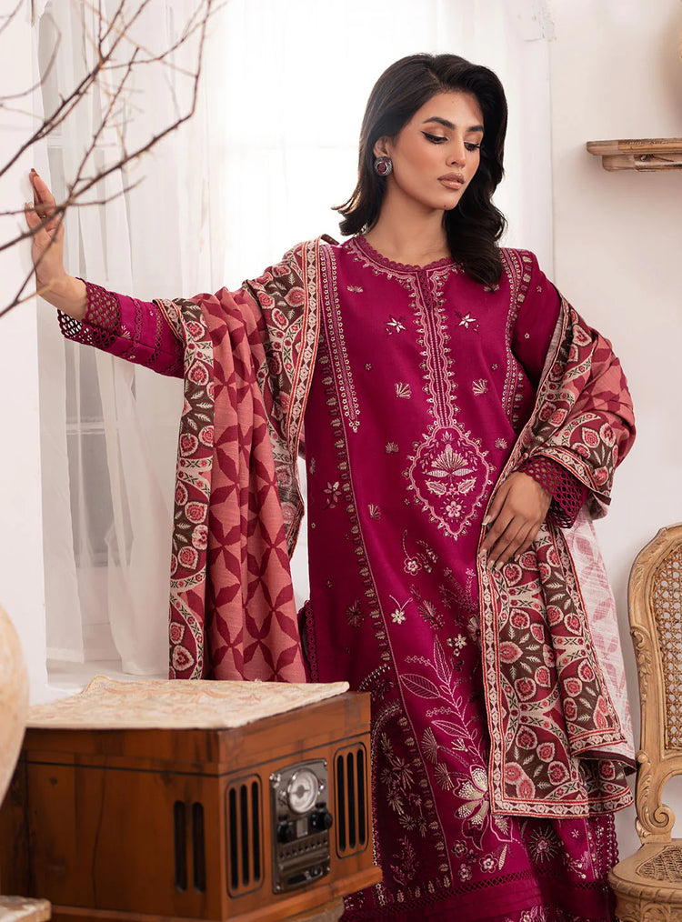 MERAKI BY ROHEENAZ FALL WINTER UN-STITCHED 3PC-YANA