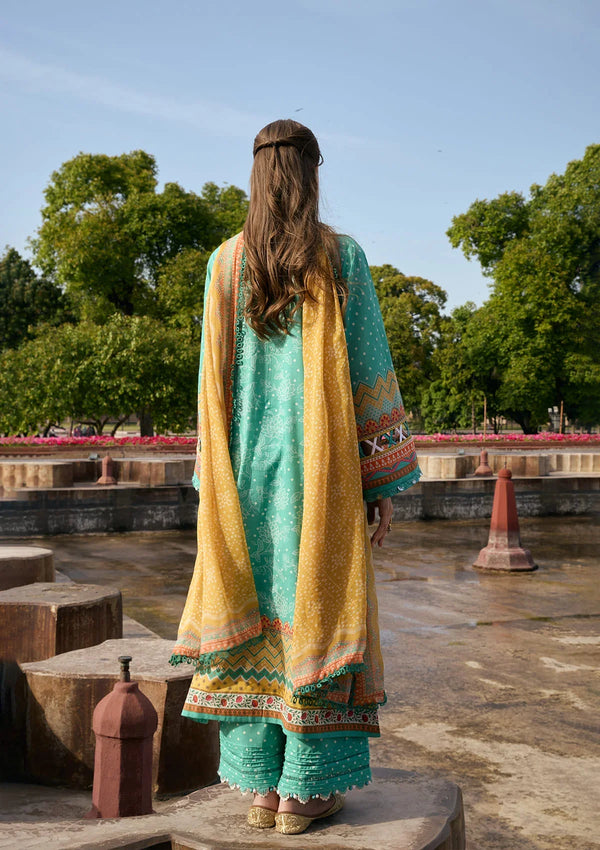Aangan-Print Chiffon'26 By Kahf - KPS-7A NAZISH