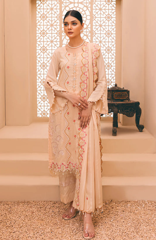 SUNSHINE BLOOM EMBROIDERED UN-STITCHED BY AL ZOHIAB -13