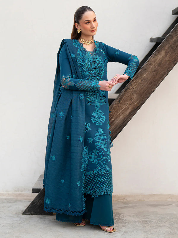 ANGAN BY MAHNUR LUXURY LAWN UNSTITCHED '26-AN-014