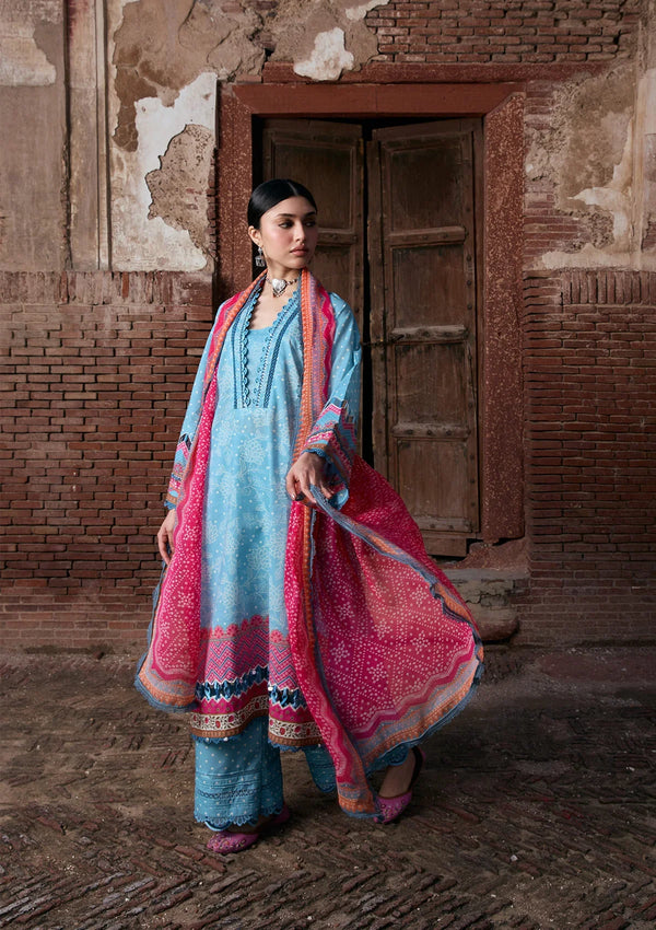 Aangan-Print Chiffon'26 By Kahf - KPS-7B SHABNAM