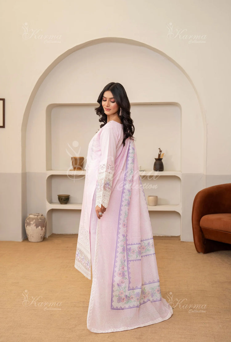 KARMA KAYSERIA EID EDIT - 1423 PALE PINK