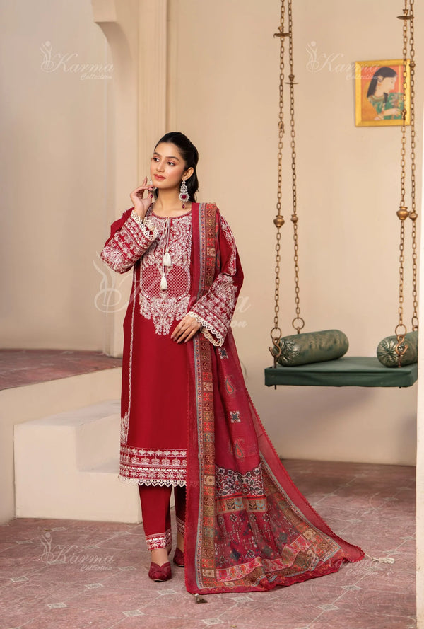 KARMA KAYSERIA EID EDIT - 1425 RED