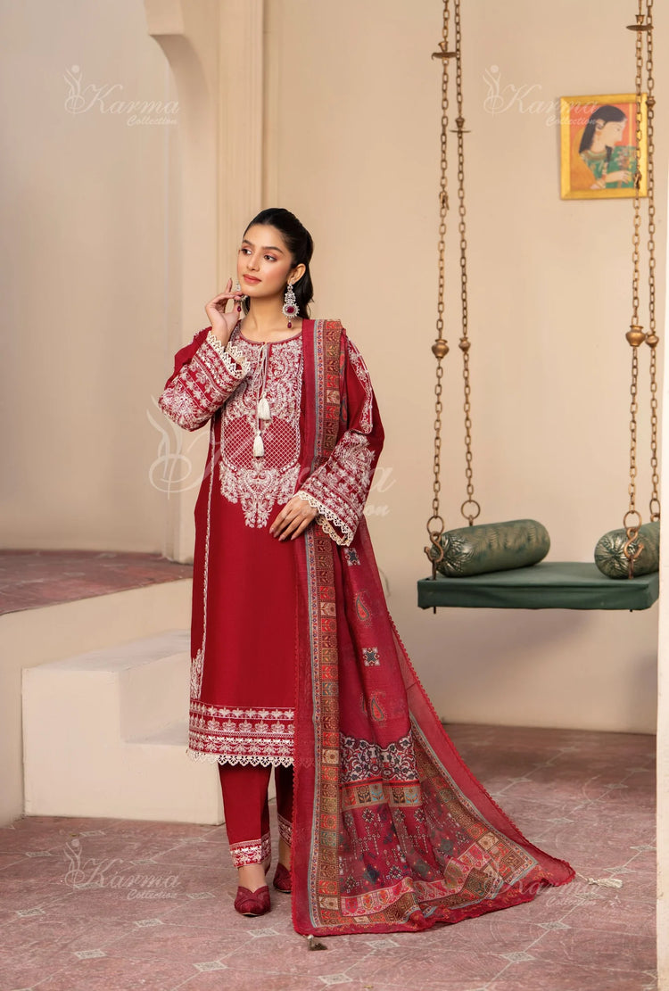 KARMA KAYSERIA EID EDIT - 1425 RED