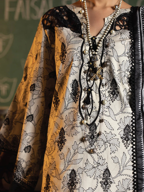 LAMOUR BY SAAD SHAIKH LAWN UN-STITCHED | ELARA