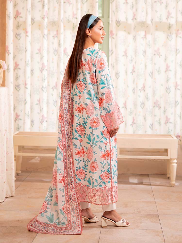 SAYA BY BRENISH UN-STITCHED LAWN | D-10