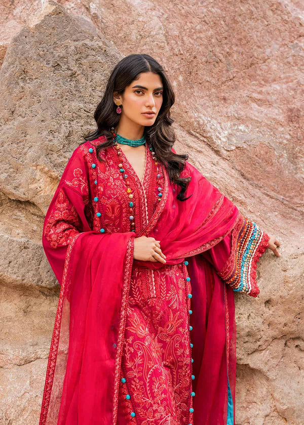 SADAF FAWAD KHAN LAWN|Elaheh (B) (SS-5341)