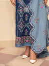 MERAKI BY ROHEENAZ FALL WINTER UN-STITCHED 3PC-SKYLAR