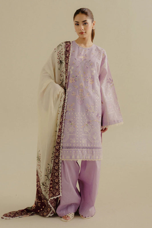COCO BY ZARA SHAHJAHAN UN-STITCHED 3PC | Nyssa-10B