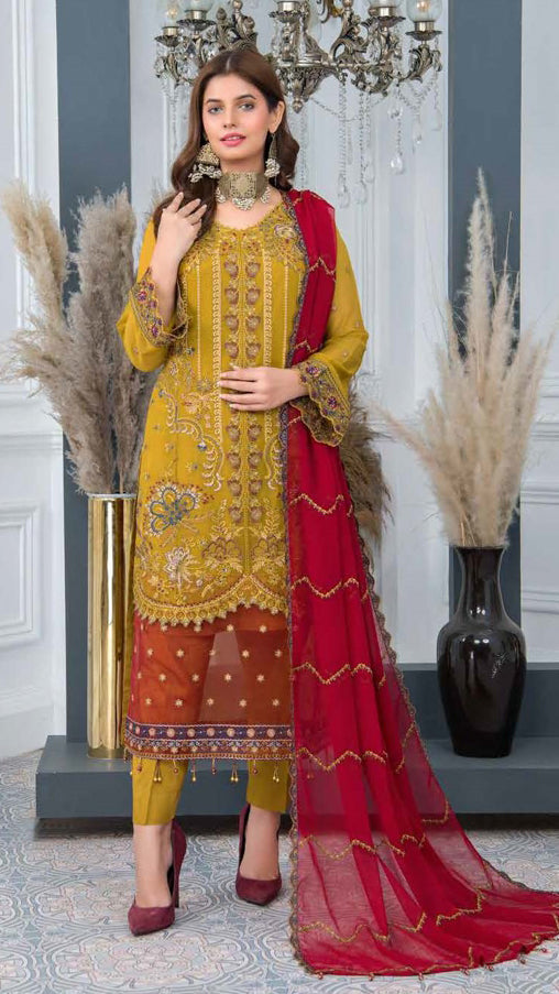 NOOR'S SIMRA LUXURY CHIFFON-DOO4