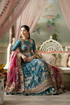 QALAMKAR WEDDING FORMAL 3PC | DN-02 SABRINA