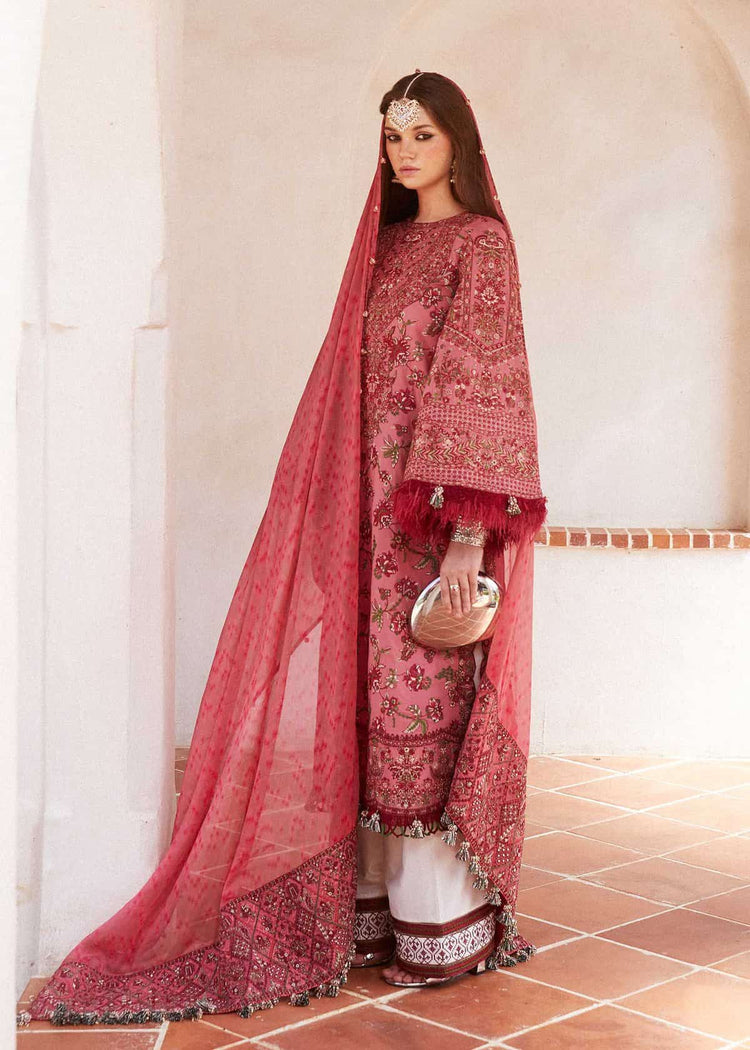 HUSSAIN REHAR LUXURY LAWN| UNSTITCHED 3PC|LAYLA