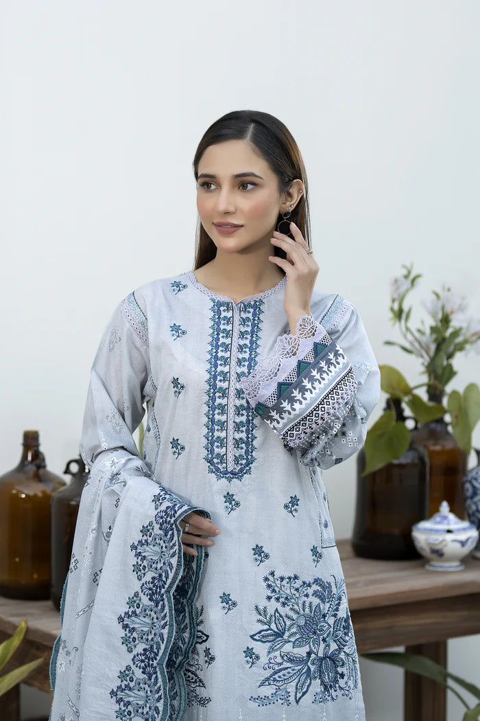 PARWAAZ BY JOHRA UN-STITCHED 3PC | JH-305-PZ