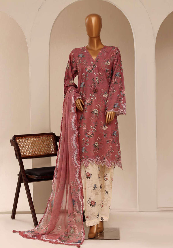 SADABAHAR RAYA EMBROIDERED-D 02