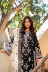JAFA BY KARMA STITCHED {KC-1447 CHARCOAL BLACK}