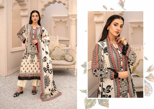 RESHAM FIRDOUS CAMBRIC | PRINTED LAWN | D-05