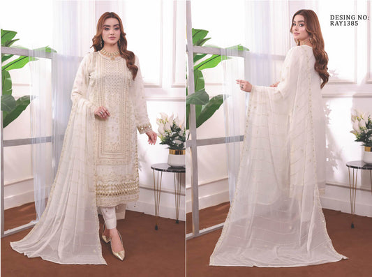 OMAHA BY BIN HAMEED SEM-STITCHED | RAY1385