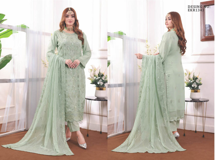 OMAHA BY BIN HAMEED SEM-STITCHED | RAY1343