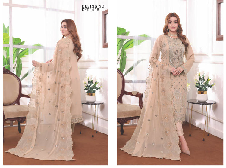 OMAHA BY BIN HAMEED SEM-STITCHED | EKR1408