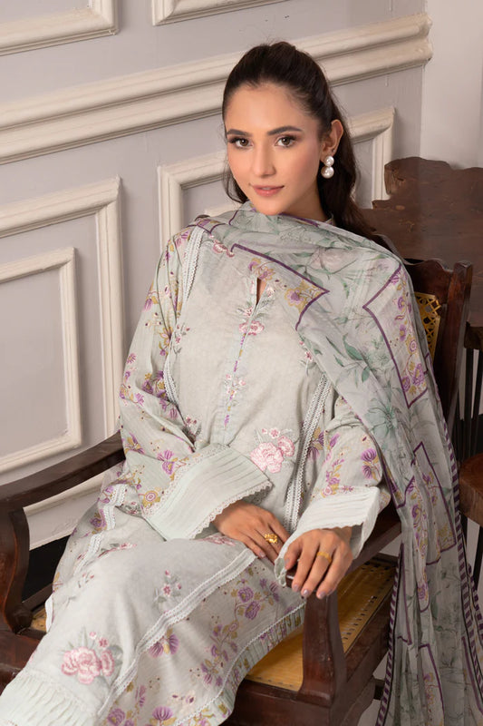 RANIA BY JOHRA UN-STITCHED 3PC | JH-973-RI