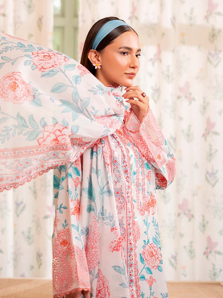SAYA BY BRENISH UN-STITCHED LAWN | D-10