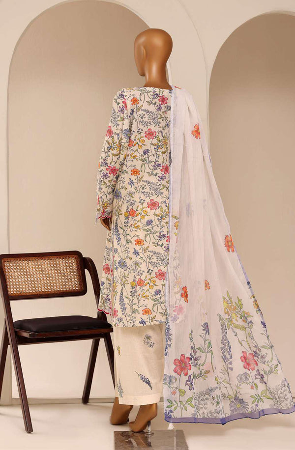 SADABAHAR RAYA EMBROIDERED-D 03