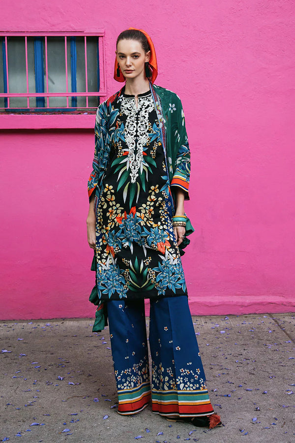 LA DOLCE BY HEMLINE UN-STITCHED 3PC | LIFE OF IRISES