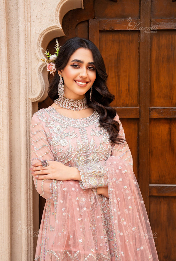 KARMA DIYAR E DIL - APRICOT PINK - F-450