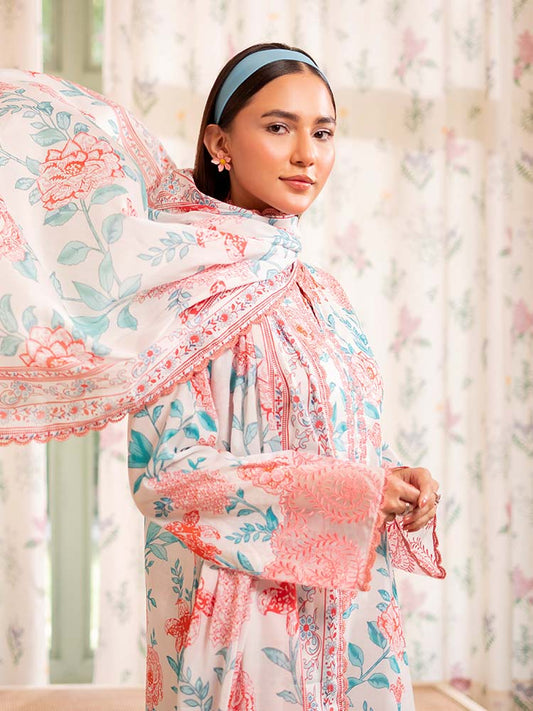 SAYA BY BRENISH UN-STITCHED LAWN | D-10