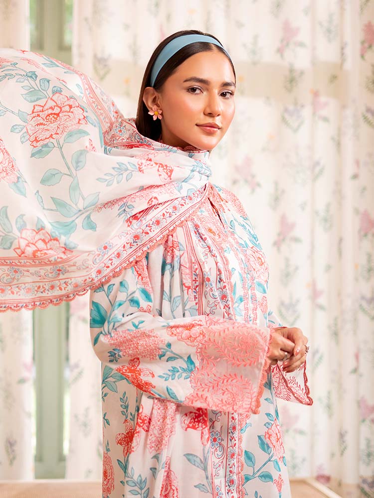 SAYA BY BRENISH UN-STITCHED LAWN | D-10