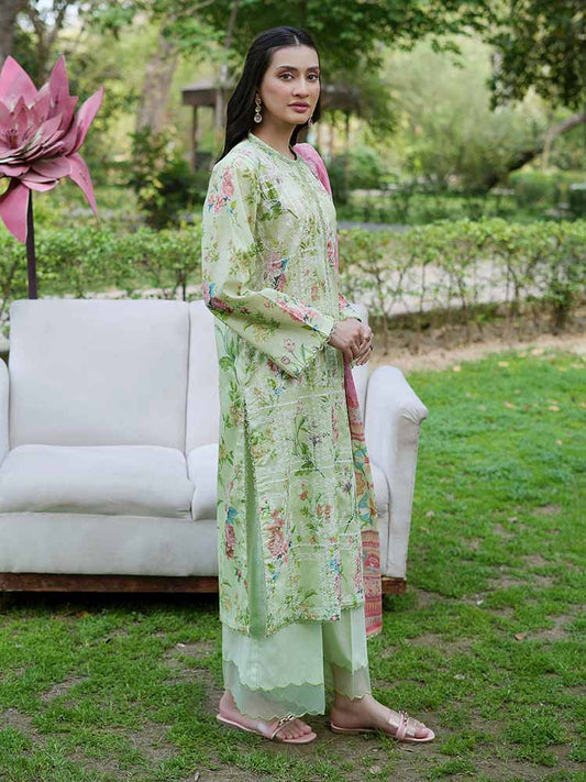 TWINKLING 3-Piece Unstitched Digital Printed Lawn Suit