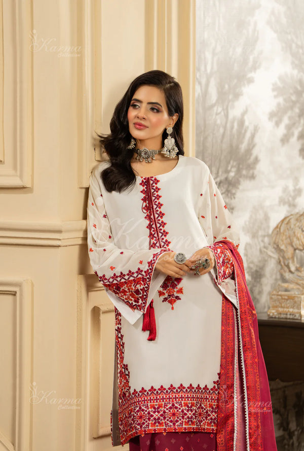 ROOHI KARMA- Crimson Red