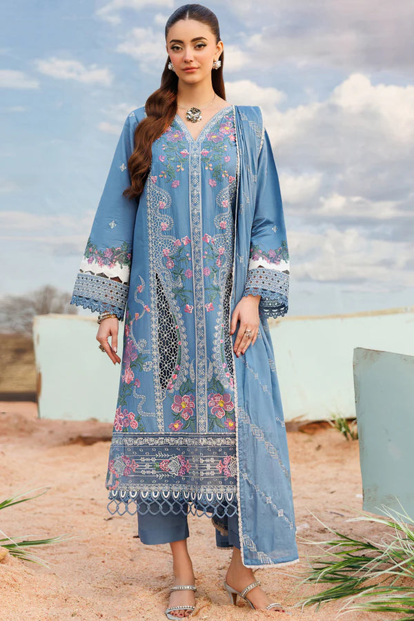 SHANGRILA BY PARISHAY LUXURY LAWN VOL-2 | D-01