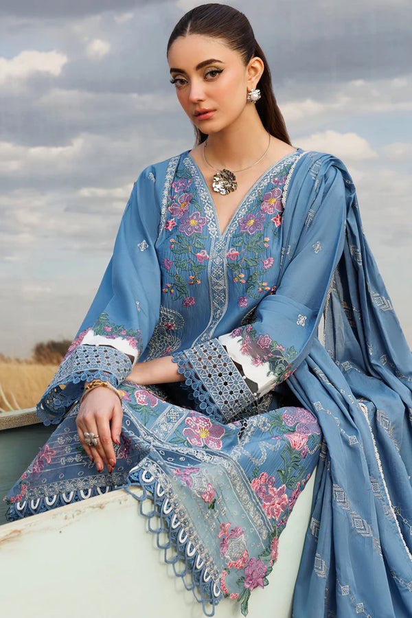 SHANGRILA BY PARISHAY LUXURY LAWN VOL-2 | D-01