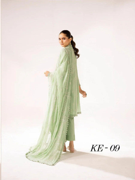 ELEGANCE BY KHOOBSURAT UN-STITCHED 3PC | KE-09