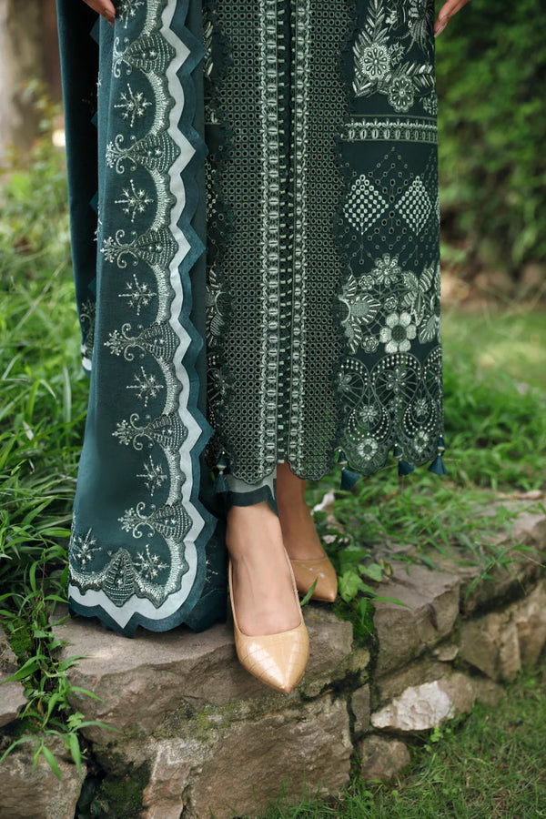 QLINEKARI BY QALAMKAR UN-STITCHED 3PC | LM-05 AILIS