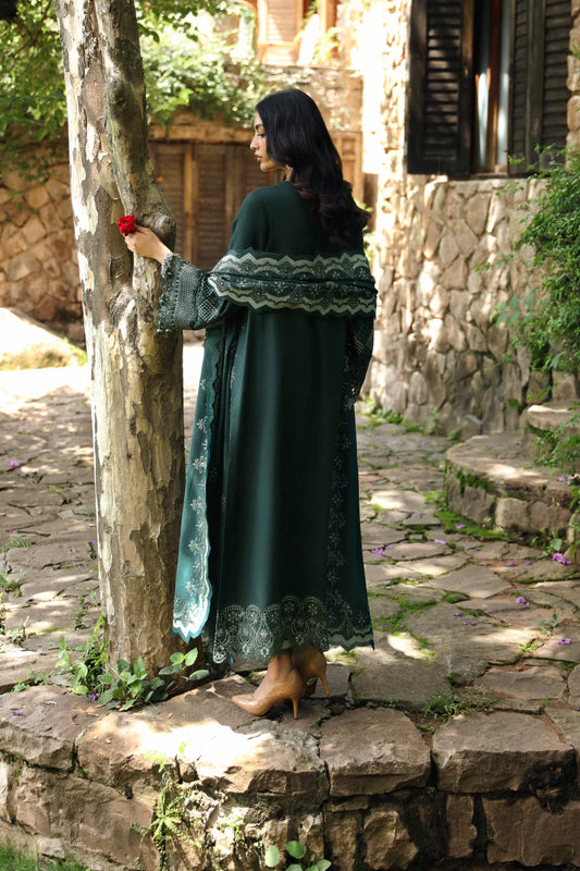 QLINEKARI BY QALAMKAR UN-STITCHED 3PC | LM-05 AILIS