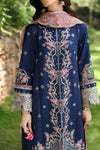 QLINEKARI BY QALAMKAR UN-STITCHED 3PC | LM-06 CADHLA