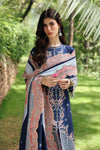 QLINEKARI BY QALAMKAR UN-STITCHED 3PC | LM-06 CADHLA